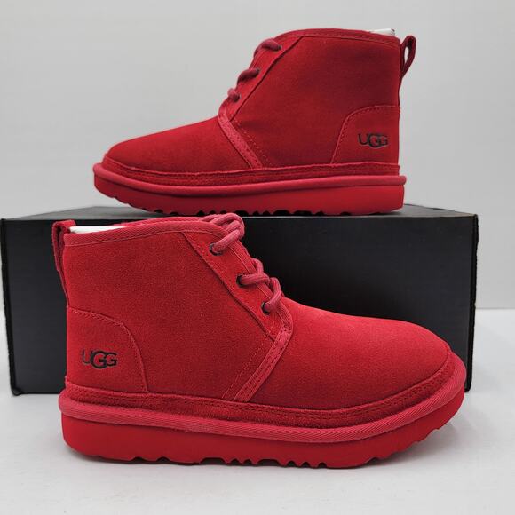 Uggs Neumel II Boot Kids 'Samba Red' - Size 3 - New in Box